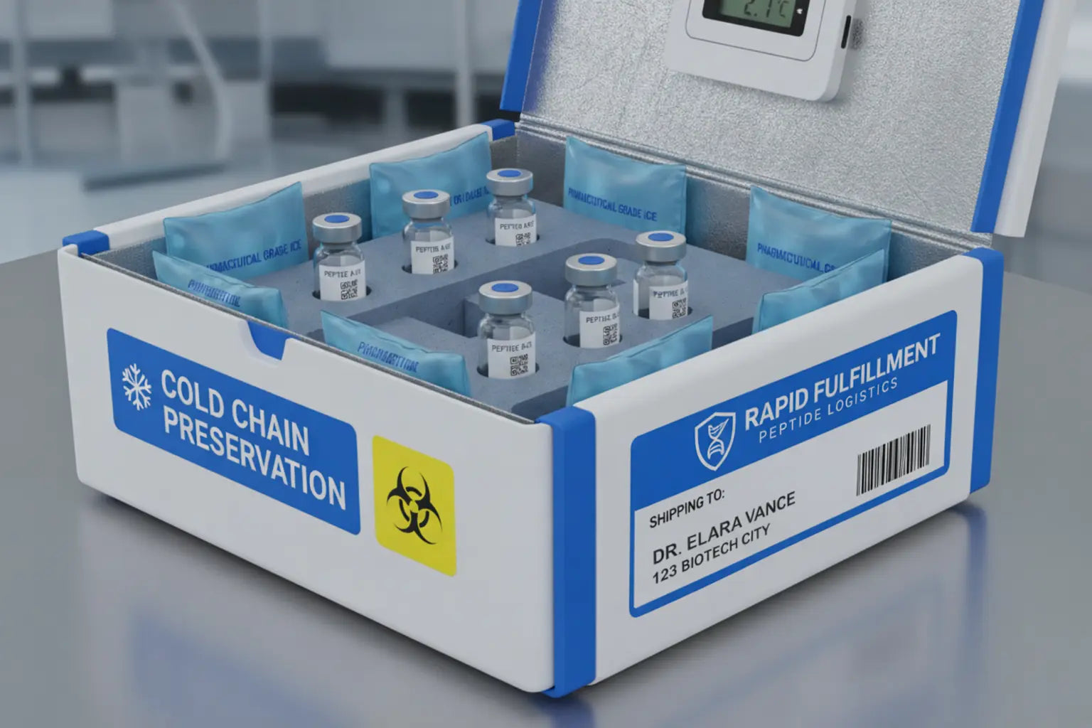 Peptide Shipping Compliance Services - RapidFulfillment.com