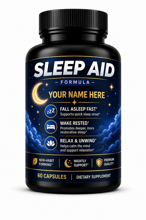 Sleep Support Private Label Supplements RapidFulfillment.com