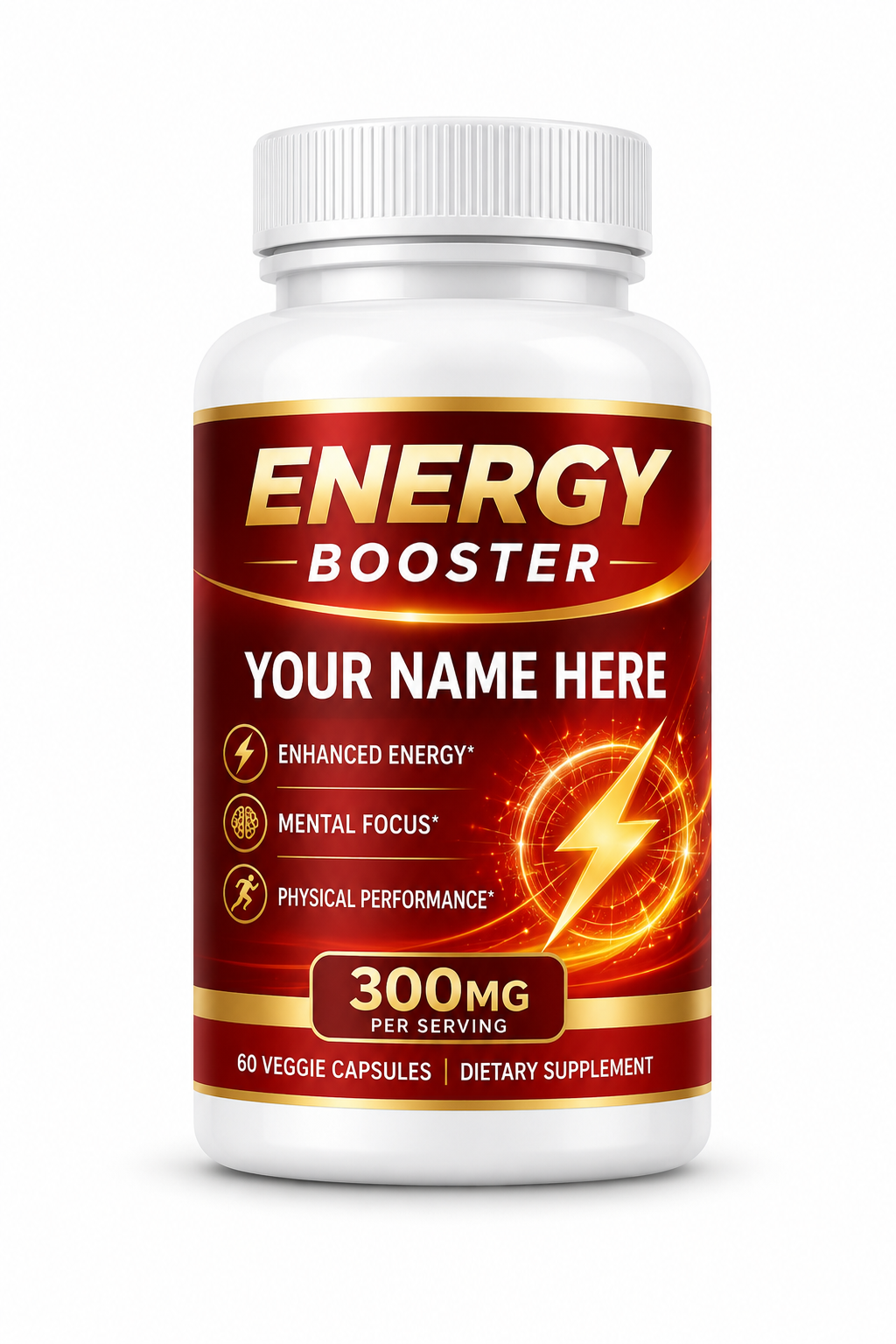 Energy Booster Private Label Supplements