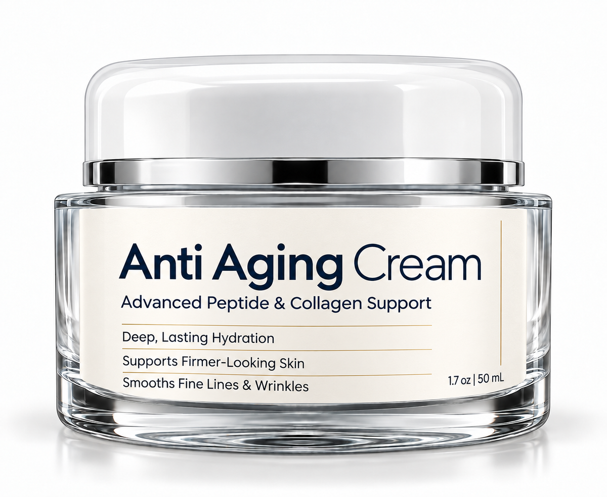 Anti-Aging Peptide Cream – Fine Lines, Firmness & Hydration