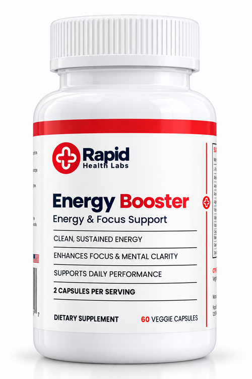 Rapid Health Labs Energy Booster – Energy & Focus Support RapidFulfillment.com