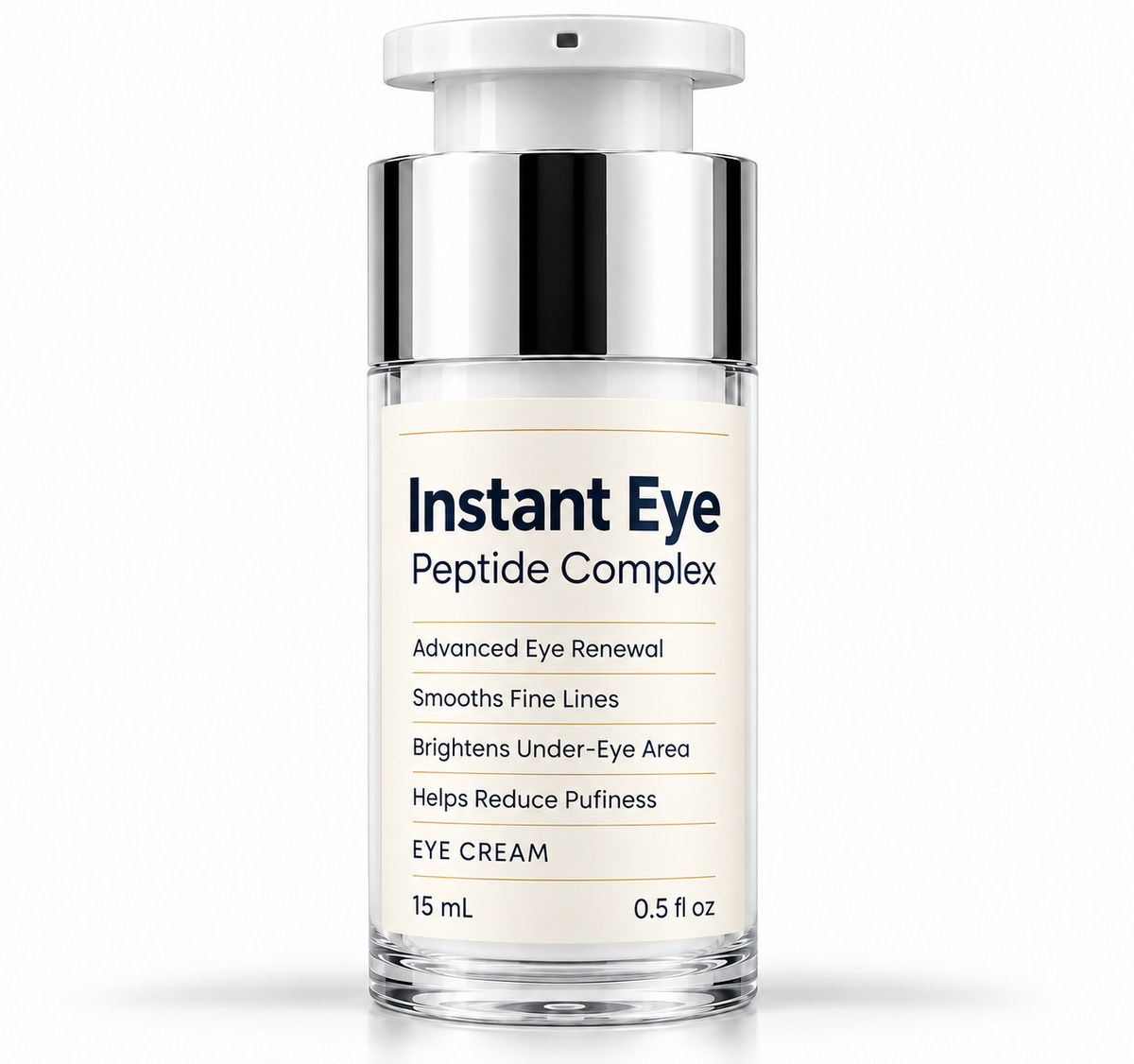 Peptide Eye Cream for Dark Circles, Puffiness & Fine Lines