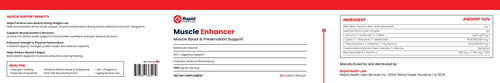 Rapid Health Labs Muscle Enhancer™ RapidFulfillment.com