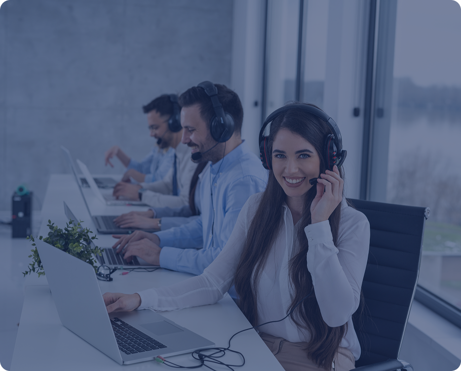 Premium Multi-lingual
Call Center &amp; AI
Communication Services