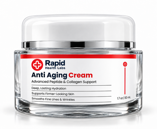 Rapid Health Labs Anti Aging Cream – Advanced Peptide Complex RapidFulfillment.com