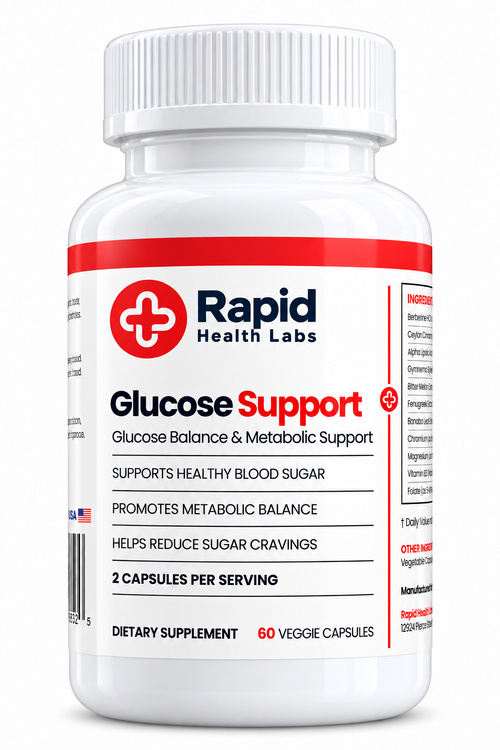 Rapid Health Labs Glucose Support – Metabolic Support Formula RapidFulfillment.com