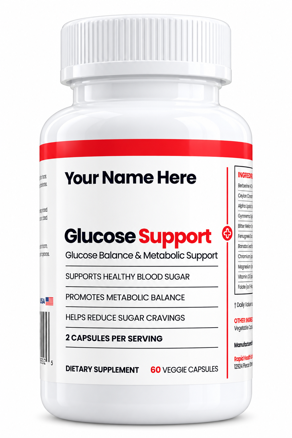 Glucose Support Private Label Supplements