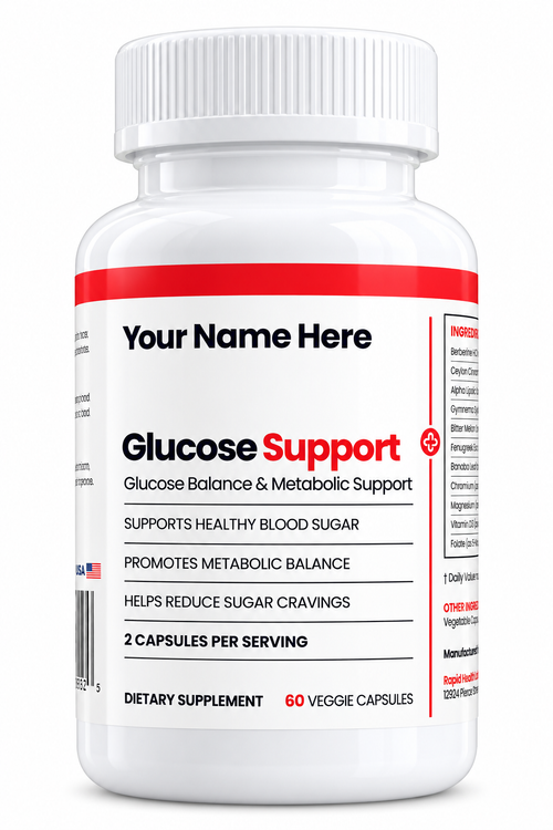 Rapid Health Labs Glucose Support – Advanced Blood Sugar Support Formula RapidFulfillment.com