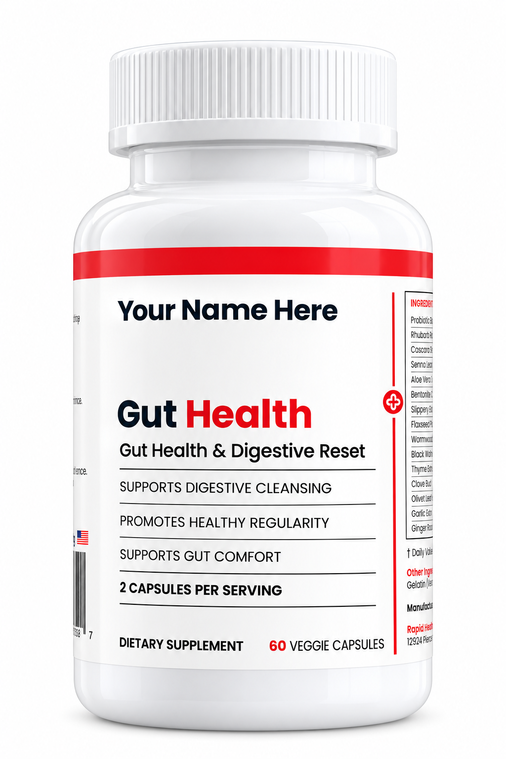 Gut Health and Colon Cleanse Private Label Supplements