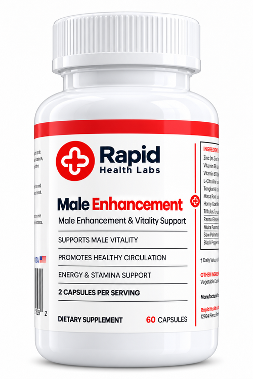 Rapid Health Labs Male Enhancement – Advanced Men’s Vitality Support Formula RapidFulfillment.com