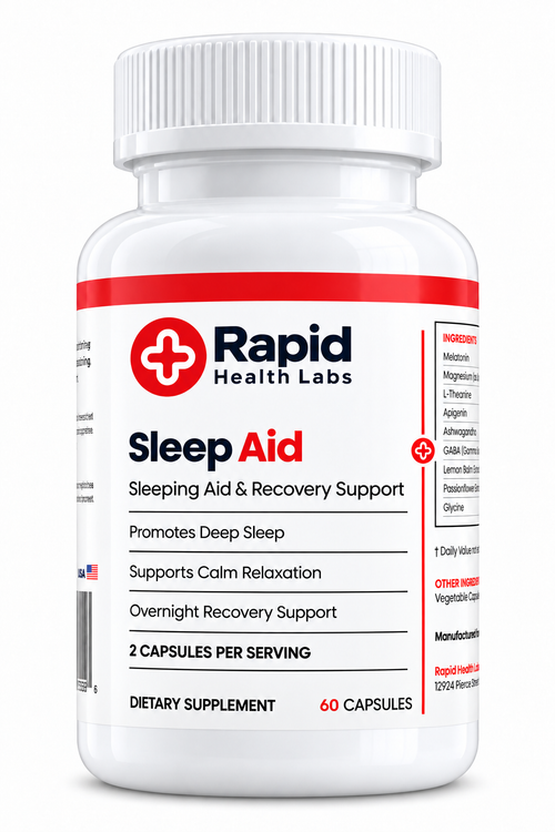 Rapid Health Labs Sleep Aid – Advanced Sleep & Relaxation Support Formula RapidFulfillment.com