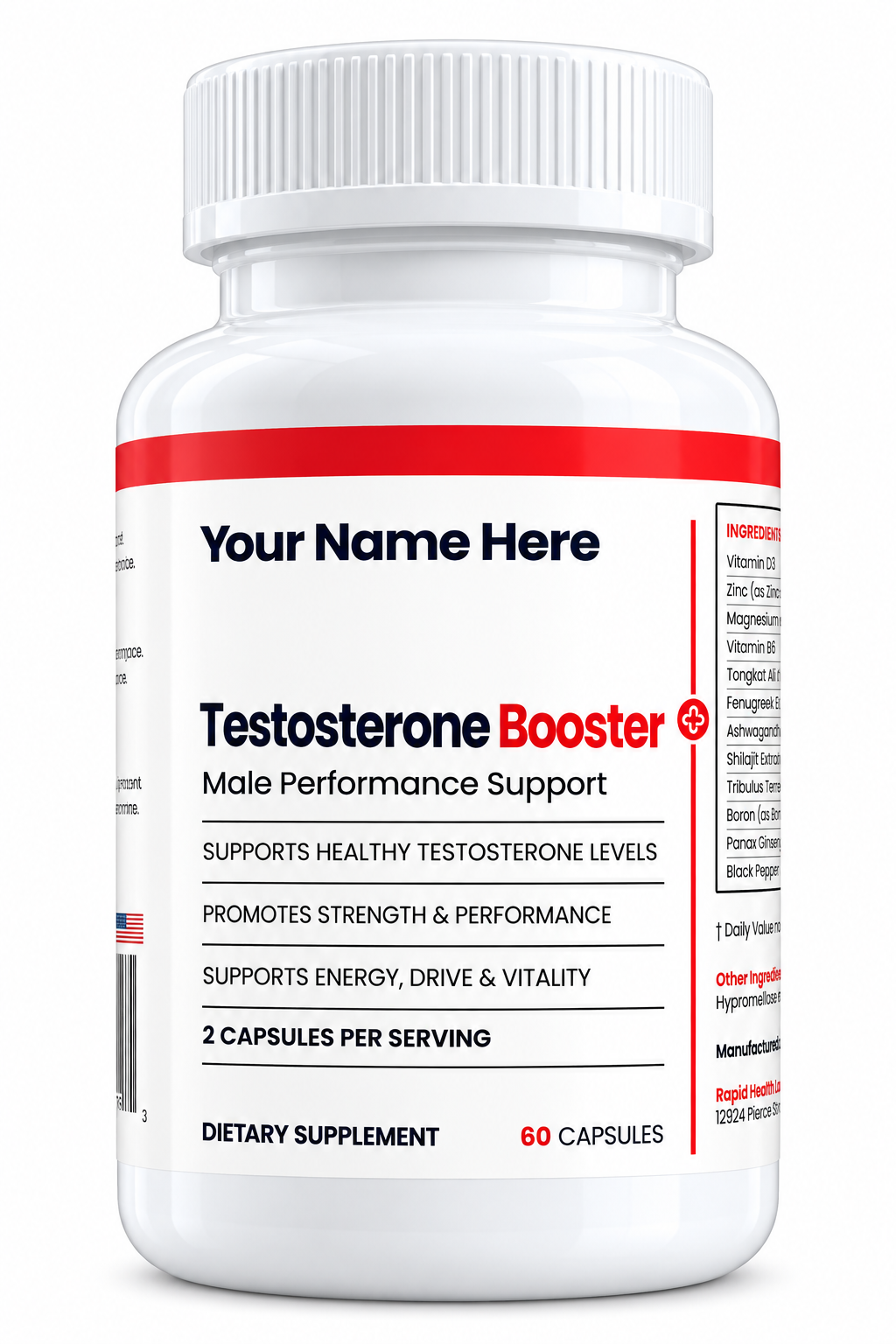 Testosterone Booster Private Label Supplements